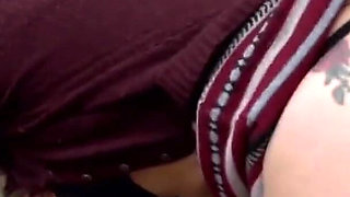 Blonde German Milf - outdoor sex