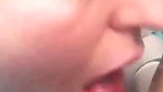 Boss facefucks secretary and cums in her mouth