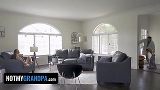 Filthy Rich And Alexia Anders In Naughty Teen 18+ Lets Perv Step Grandpa Play With Her Perfect Body