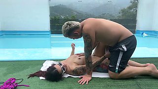 An afternoon by the pool and lots of sex at the best hotel in the city