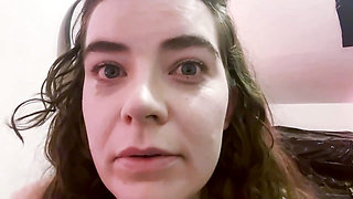 Masochistic Girlfriend Begs to Cum After Punishment