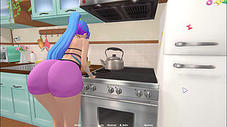 First day meeting my two hot new neighbors Meltwish Valley