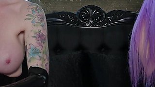 Latex Glove Handjob Race