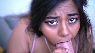 Horny amateur fat slut masturbates using her adult toy