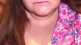 BBW MILF Babysitter with Big Tits Knows How to Suck Cock and Eat Cum with Pleasure