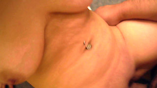 Tight Pussy Asian Fucked on Bathroom Counter Huge Cumshot on Pussy