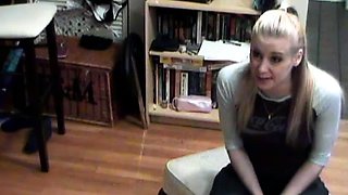 Katie Punished for Smoking