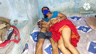 Indian Desi Lal Sari Wali Bhabhi Ki Chudai