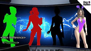 Stepmom Bunny Suit Spanked - Sexbot #17 - Gameplay