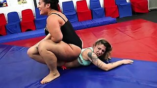 The Real Wrestling Store Michaela vs Ina Black