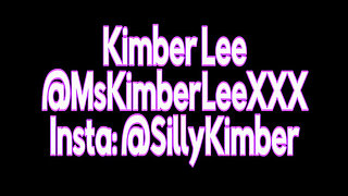 Kimber Lee Yawning on the Sofa