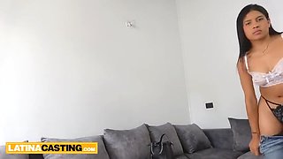 Innocent Latina Falls For Fake Casting And Ends Up Getting Banged With And More