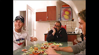 Hottest: Horny Older Pigs and a Very Nasty Brunette with Glasses