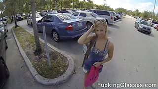 Fucking Glasses - Give me a ride and your pussy Krystal Banks