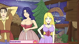 Cartoon fantasy, nude models, hentai sex