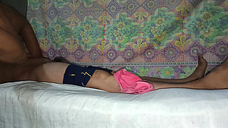 Karva Chauth-special Anal Sex first time wife desi doggy position hard fucking in husband clear Hindi.