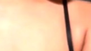 Blonde tight pussy babe solo toy fun in glamour masturbation