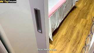 Alina Rai russian stepmom enjoys cunnilingus