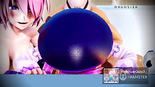 Mmd r18 Mash Kyrielight sexy anal queen by the king fuck ass 3d hentai