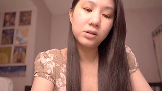 Hot asian girl, good girl, asmr