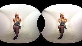 325 - Rebeca Black; Blond Amateur Strip And Solo Masturbation
