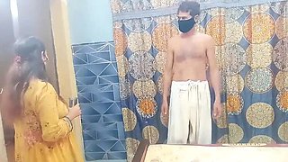 Malik Calls House Maid From Kitchen To Room, Undresses Her And Sucks Big Boobs - Hindi Audio Desi Sex