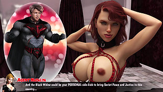 Black Widow Licks,fingers & Fists Her to Ecstasy