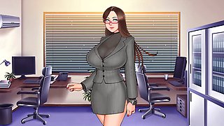 Sylvia wonders if her manager likes her in this animated adventure by Misskitty2k