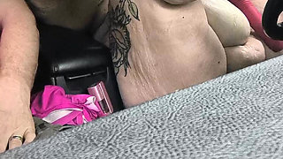What Started off as Masterbating Int He Woods Got Her Sucking His Cock off Goid