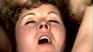 Two Beautiful Vintage Sluts Get Their Hairy Pussy Fisted And Cum In Their Mouths