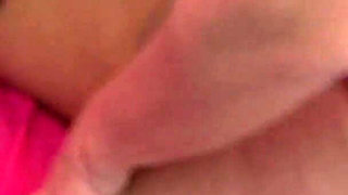 Sweet blonde babe fucked in POV from BBC dude on the bed