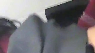 College Girl Fucking in the Bathroom
