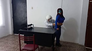 DOCTOR AND HIS SECRETARY HAVE SEX!! THEN THE PATIENT COMES IN TO DEMAND HIS ATTENTION