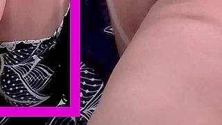 React - Cuckold Calls His Wife While His Lover Fills Her Ass with Cum