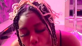 Ebony MILF with big ass thrilling adult scene