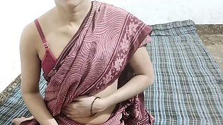 Bhabhi gets dominated while being watched alone