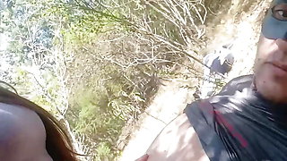 Horny Stepmom Invites Her Stepson To Fuck In The Woods