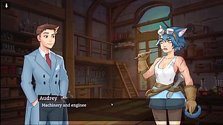 Magic academy gameplay features an epic orgy scene