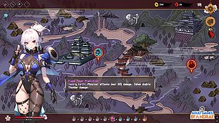 Ep18: Threesome Sex with Manari and Yutaka - Half-demon Shinobi