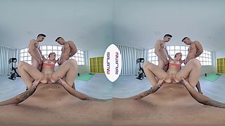 Three Dicks for Dirty Slut - RealJamVR