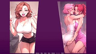 Elf gets blacked in this animated fantasy scene