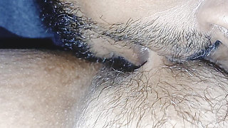 DESI STEPSISTER FIRST TIME ENJOYING THE PUSSY LICKING