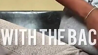 Ebony Teen Riding a Dick