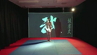 Asian japanese amateur has deep throat