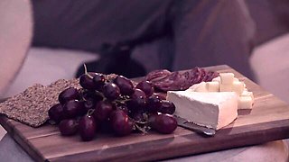 Dainty Brad Newman and Petra Blair - outdoor hand job clip - ForPlay Films