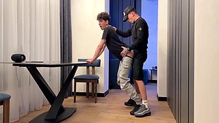 Two Lads Guy Have Fun