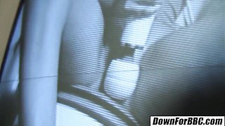 Sledge Hammer and Nina Rae's sucking dick smut by Down For BBC