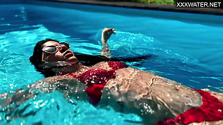 Yenifer Chacon's Latina Underwater Nude Swim