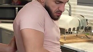 Long Time No See, Stepmom and Stepsister Eager for Stepbrother's Cock 24/7 - Freeuse MILF