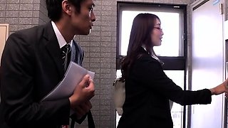 Japanese Babe Sucking POVs Cock